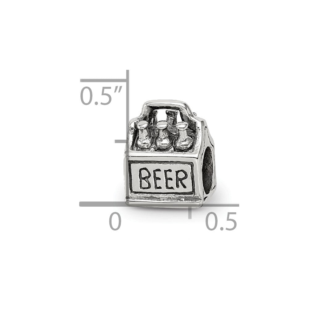 Sterlingsilber Reflections 6-pack Beer Perle