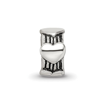 Sterlingsilber Reflections Herz Perle