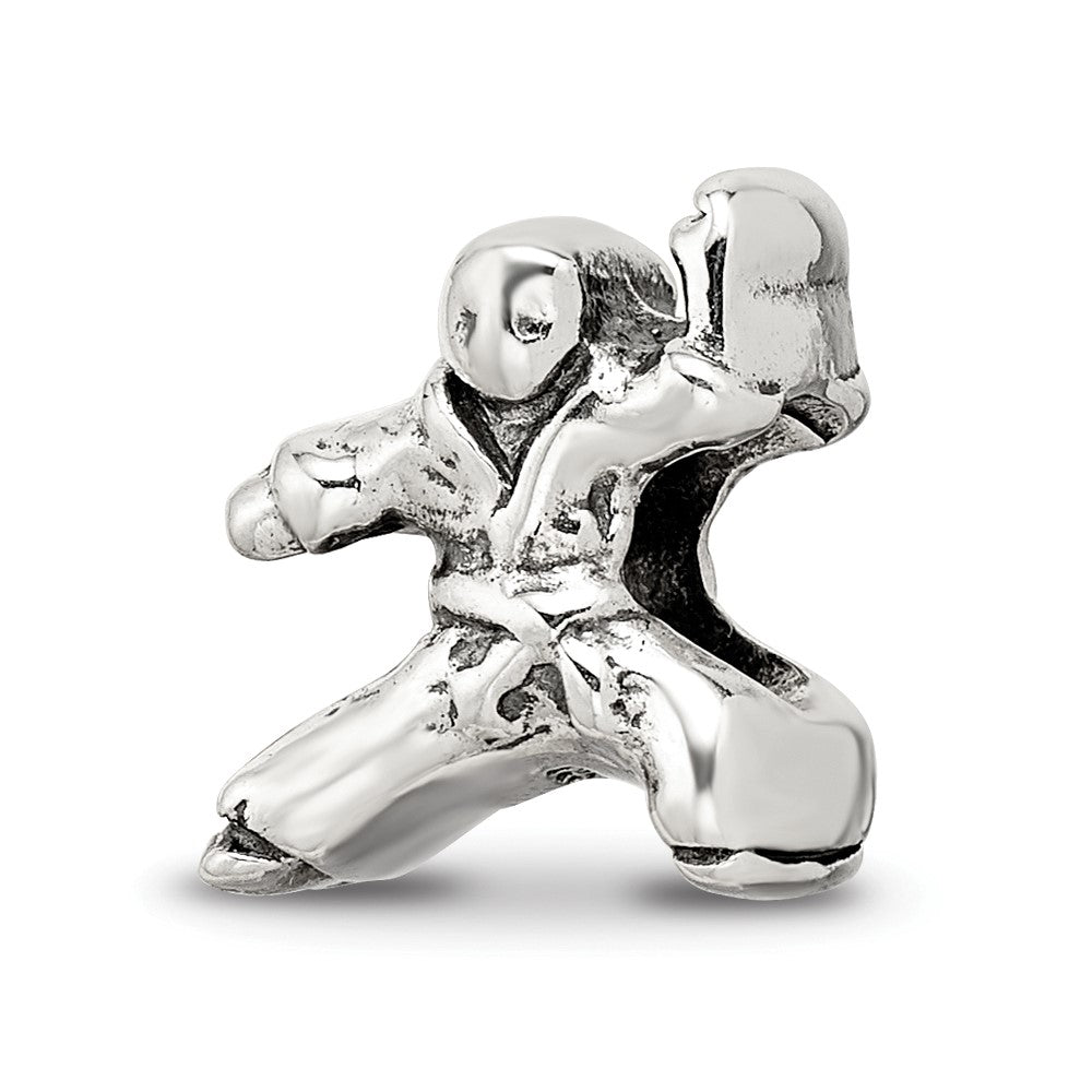 Sterlingsilber Reflections Karate Person Perle