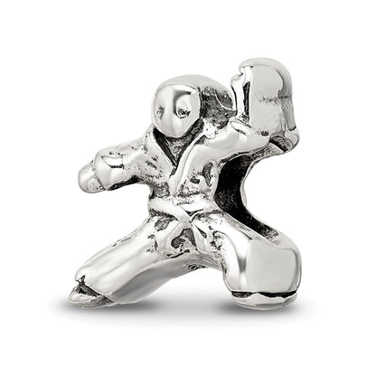 Sterlingsilber Reflections Karate Person Perle