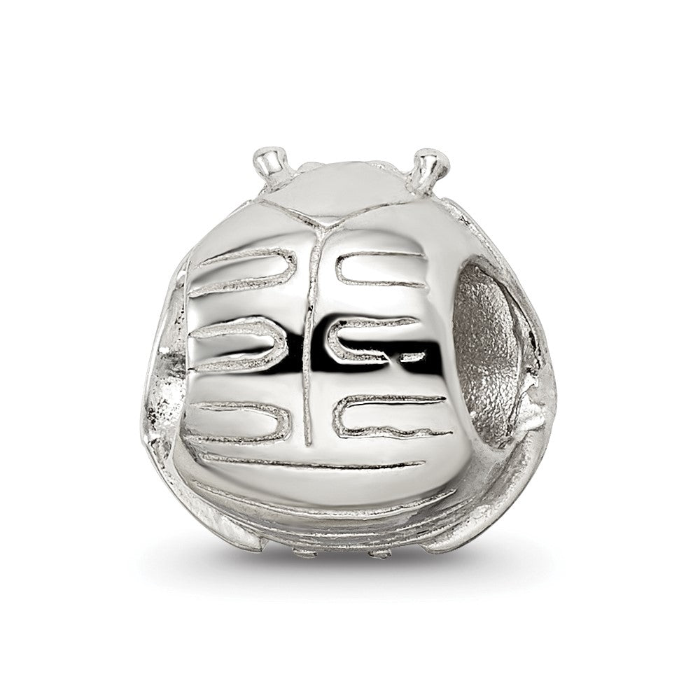Sterlingsilber Reflections Emailliert Marienkäfer mit Preciosa Kristall Perle