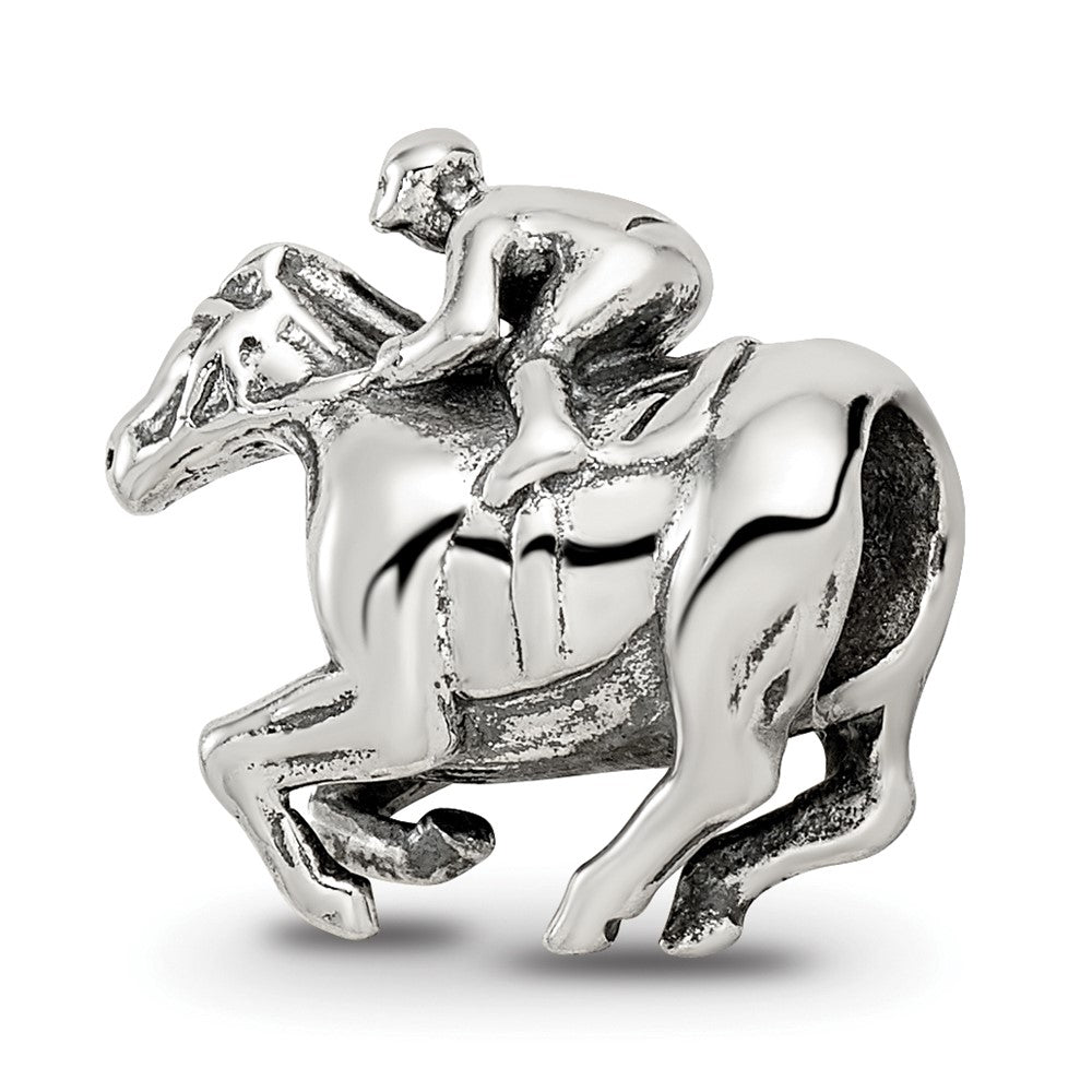 Sterlingsilber Reflections Race Pferd Perle