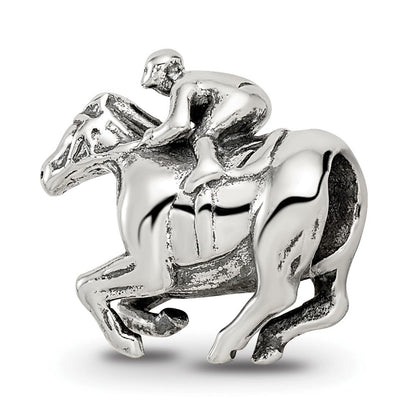 Sterlingsilber Reflections Race Pferd Perle