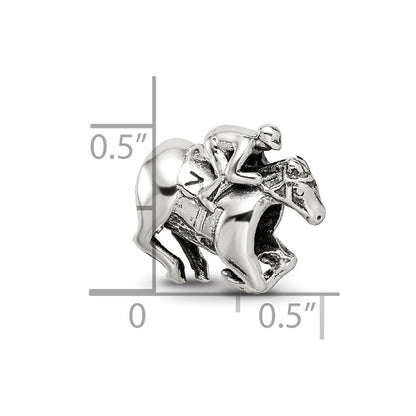 Sterlingsilber Reflections Race Pferd Perle