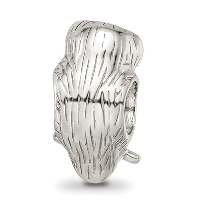 Sterlingsilber Reflections Braun Emailliert Wise Eule Perle
