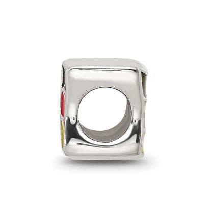 Sterlingsilber Reflections Emailliert Germany Flag Perle