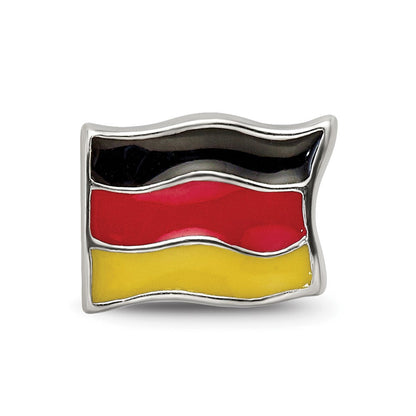Sterlingsilber Reflections Emailliert Germany Flag Perle