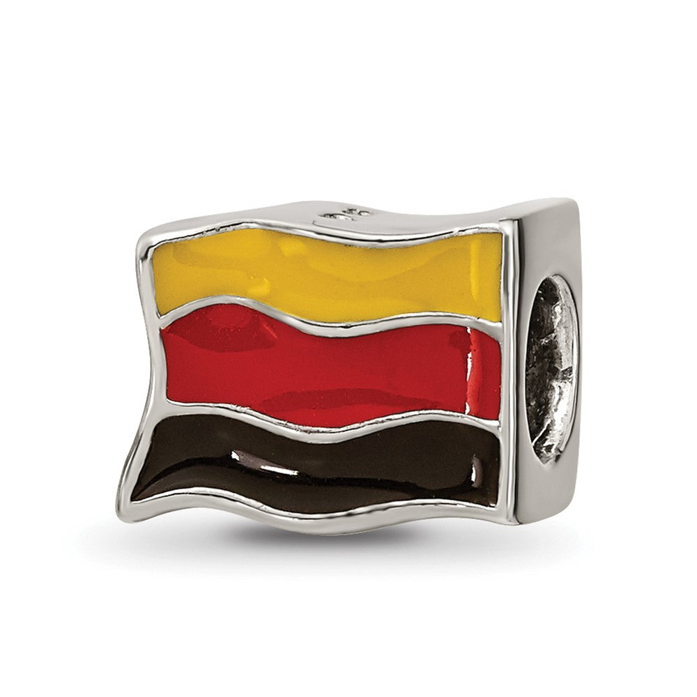 Sterlingsilber Reflections Emailliert Germany Flag Perle