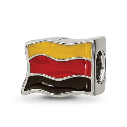 Sterlingsilber Reflections Emailliert Germany Flag Perle