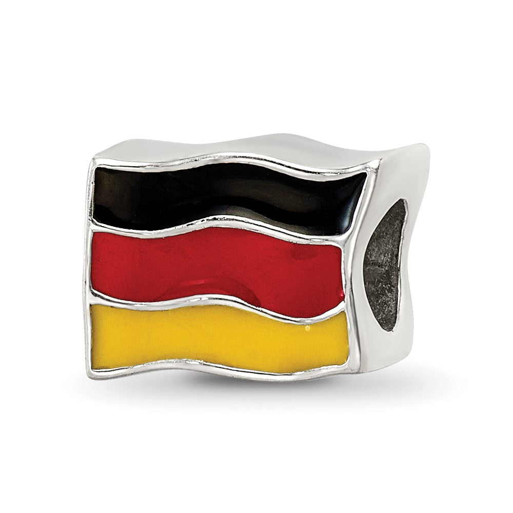 Sterlingsilber Reflections Emailliert Germany Flag Perle