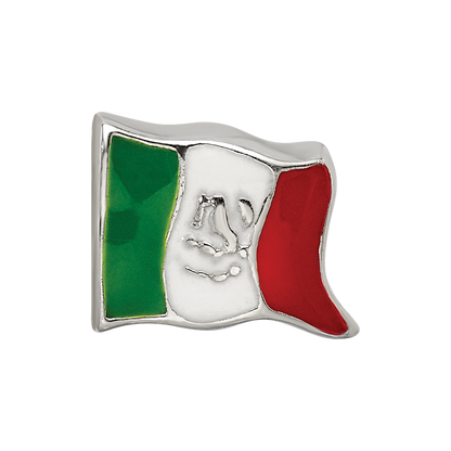 Sterlingsilber Reflections Emailliert Mexico Flag Perle