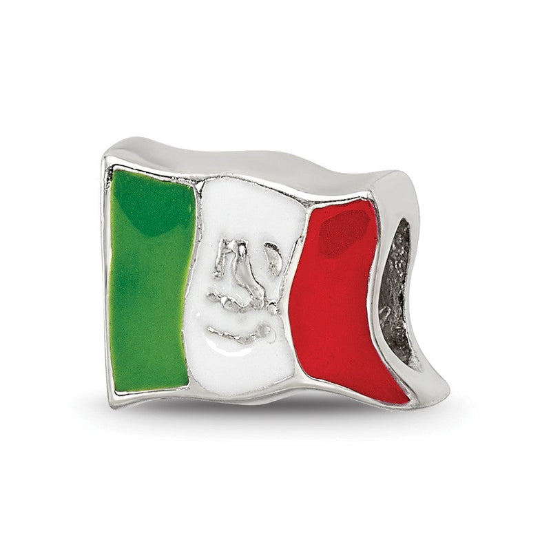 Sterlingsilber Reflections Emailliert Mexico Flag Perle
