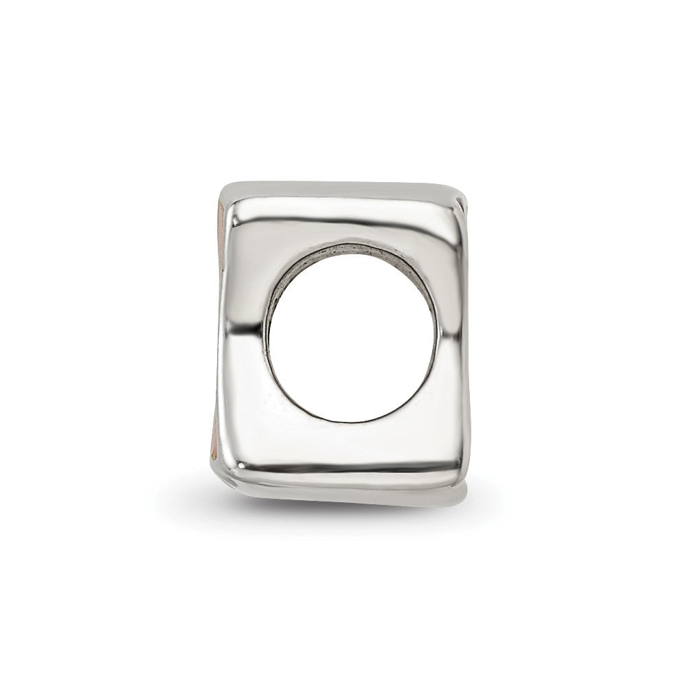 Sterlingsilber Reflections Emailliert Ireland Flag Perle