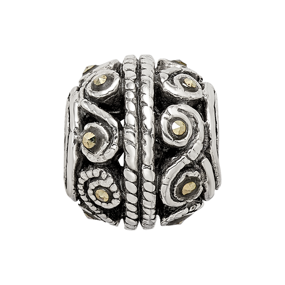 Sterlingsilber Reflections Markasit Bali Perle