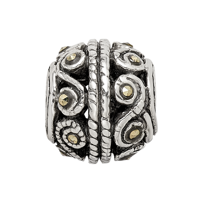 Sterlingsilber Reflections Markasit Bali Perle