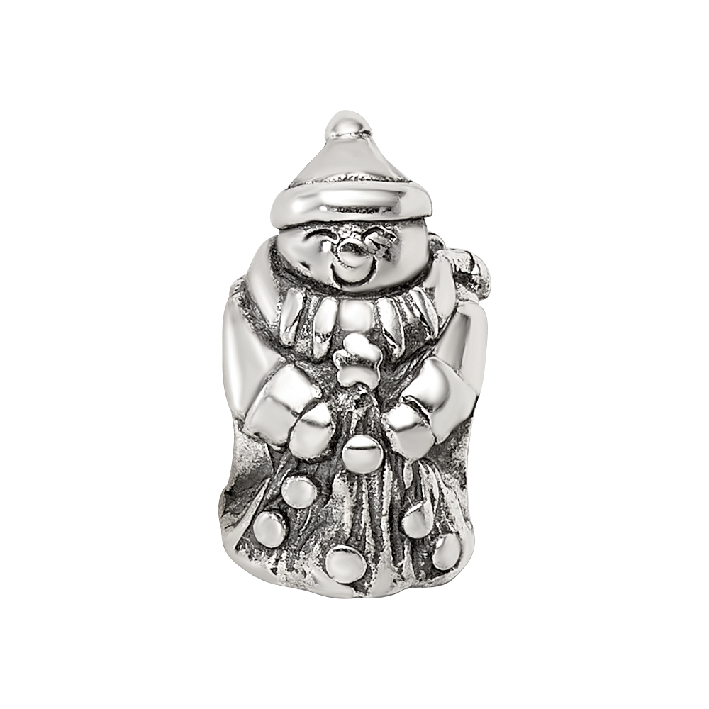 Sterlingsilber Reflections Snowman Perle