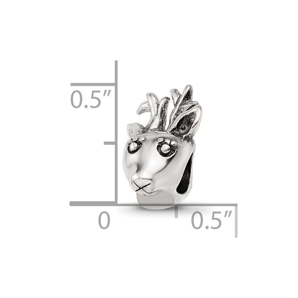Sterlingsilber Reflections Reindeer Perle