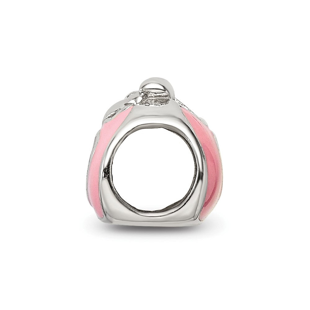 Sterlingsilber Reflections Rosa/red Emailliert Purse Perle