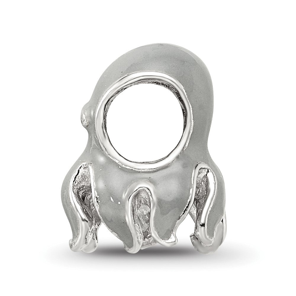 Sterlingsilber Reflections Emailliert Octopus Perle