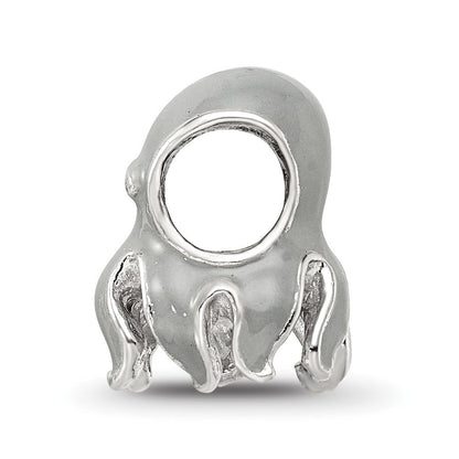 Sterlingsilber Reflections Emailliert Octopus Perle