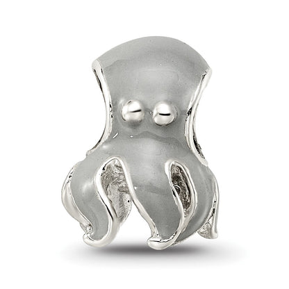 Sterlingsilber Reflections Emailliert Octopus Perle
