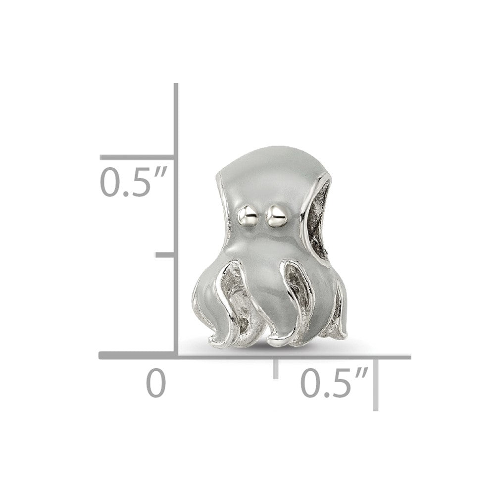 Sterlingsilber Reflections Emailliert Octopus Perle