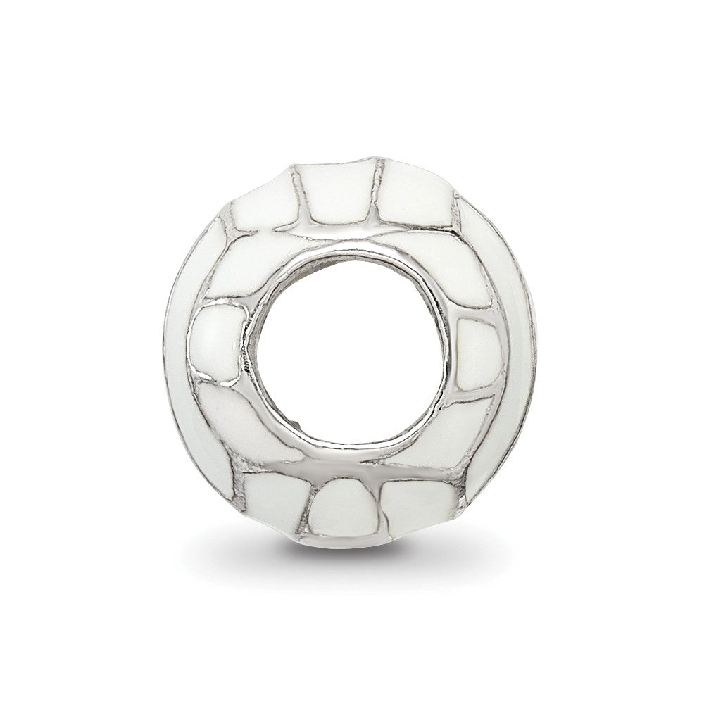 Sterlingsilber Reflections Emailliert Volleyball Perle