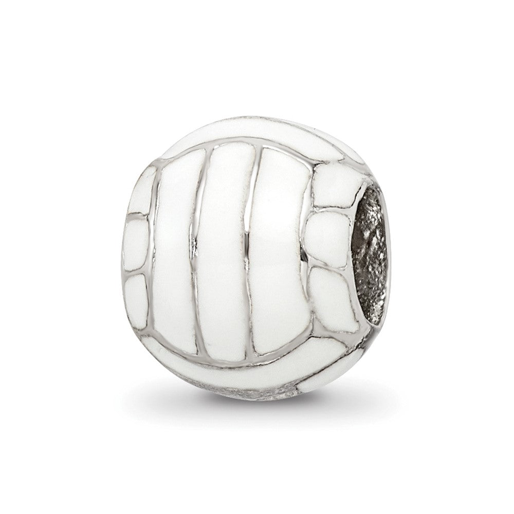 Sterlingsilber Reflections Emailliert Volleyball Perle
