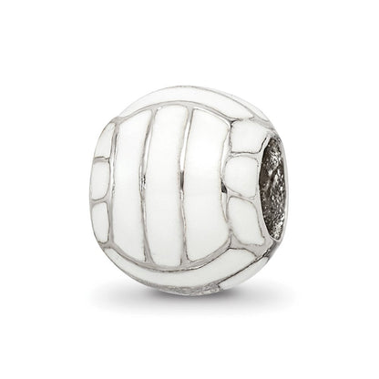 Sterlingsilber Reflections Emailliert Volleyball Perle