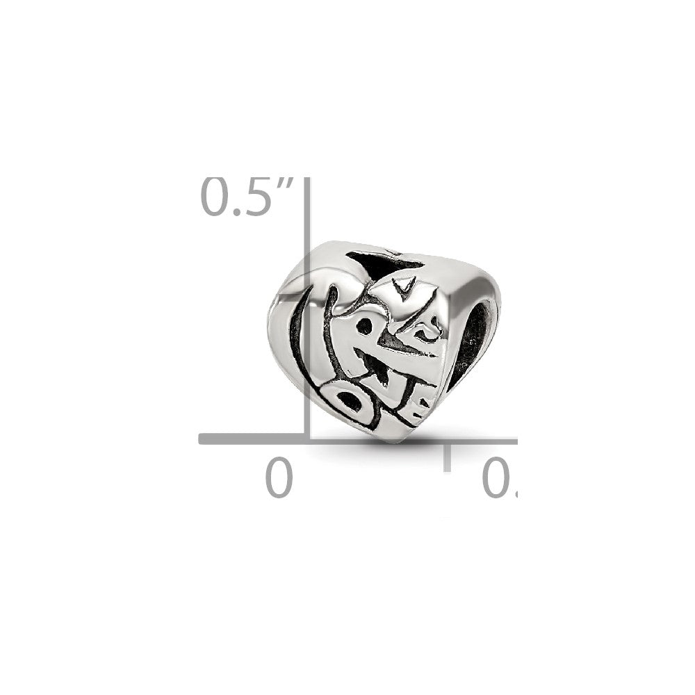 Sterlingsilber Reflections True Liebe Perle