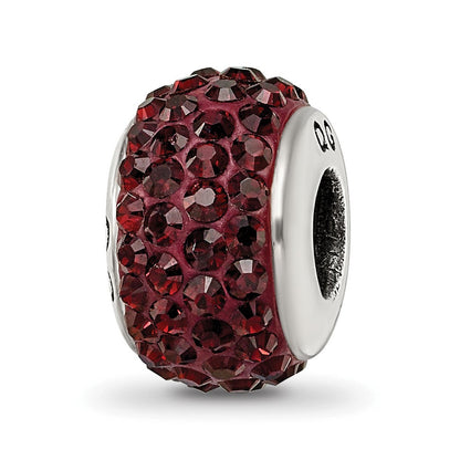 Sterlingsilber Reflections Braun Full Preciosa Kristall Perle
