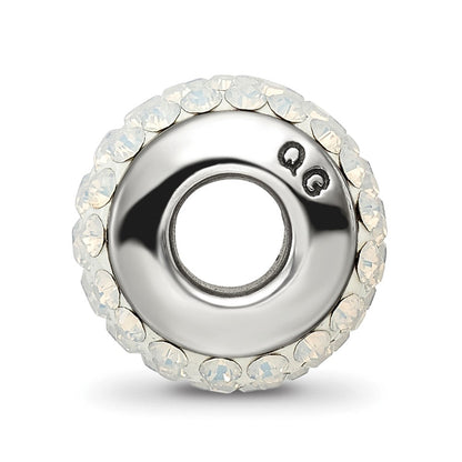 Sterlingsilber Reflections Cream Full Preciosa Kristall Perle