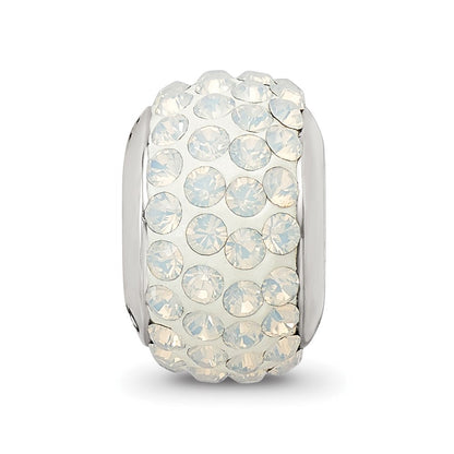 Sterlingsilber Reflections Cream Full Preciosa Kristall Perle
