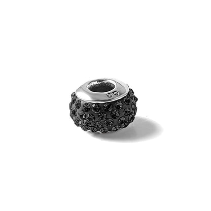 Sterlingsilber Reflections Schwarz Full Preciosa Kristall Perle