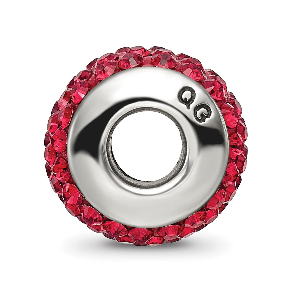 Sterlingsilber Reflections Scarlet Full Preciosa Kristall Perle
