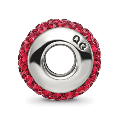 Sterlingsilber Reflections Scarlet Full Preciosa Kristall Perle
