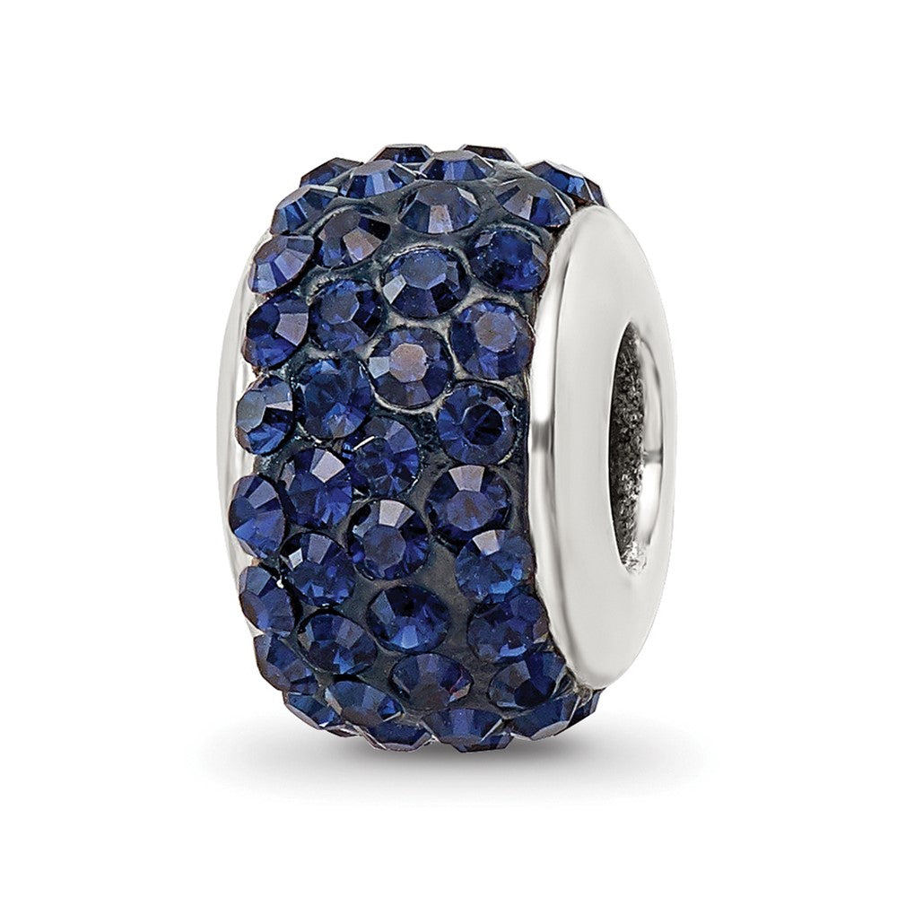 Sterlingsilber Reflections Dunkel Blau/navy Full Preciosa Kristall Perle