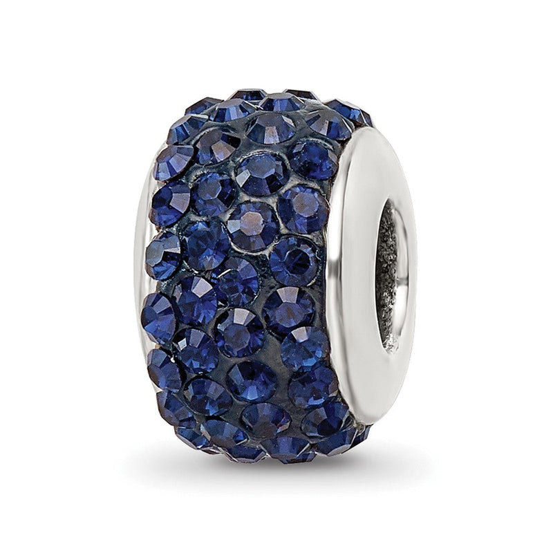 Sterlingsilber Reflections Dunkel Blau/navy Full Preciosa Kristall Perle