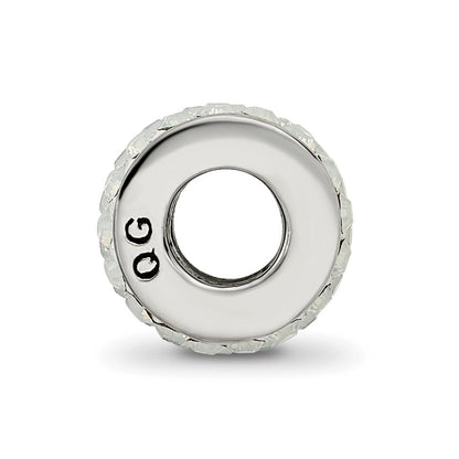 Sterlingsilber Reflections Cream Doppelt Reihe Preciosa Kristall Perle