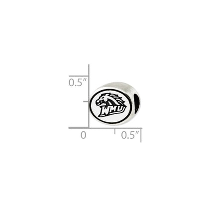 Sterlingsilber Antikisiert Western Michigan University Collegiate Perle