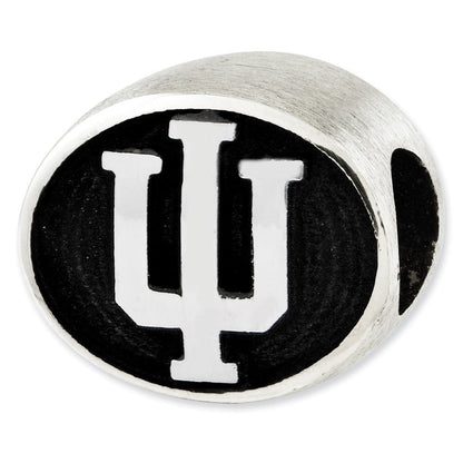 Sterlingsilber Antikisiert Indiana University Collegiate Perle
