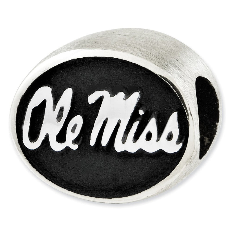 Sterlingsilber Antikisiert University Of Mississippi Collegiate Perle