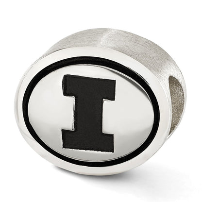 Sterlingsilber Antikisiert University Of Illinois Collegiate Perle