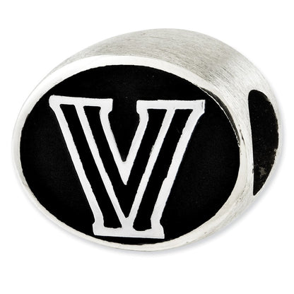Sterlingsilber Antikisiert Villanova University Collegiate Perle