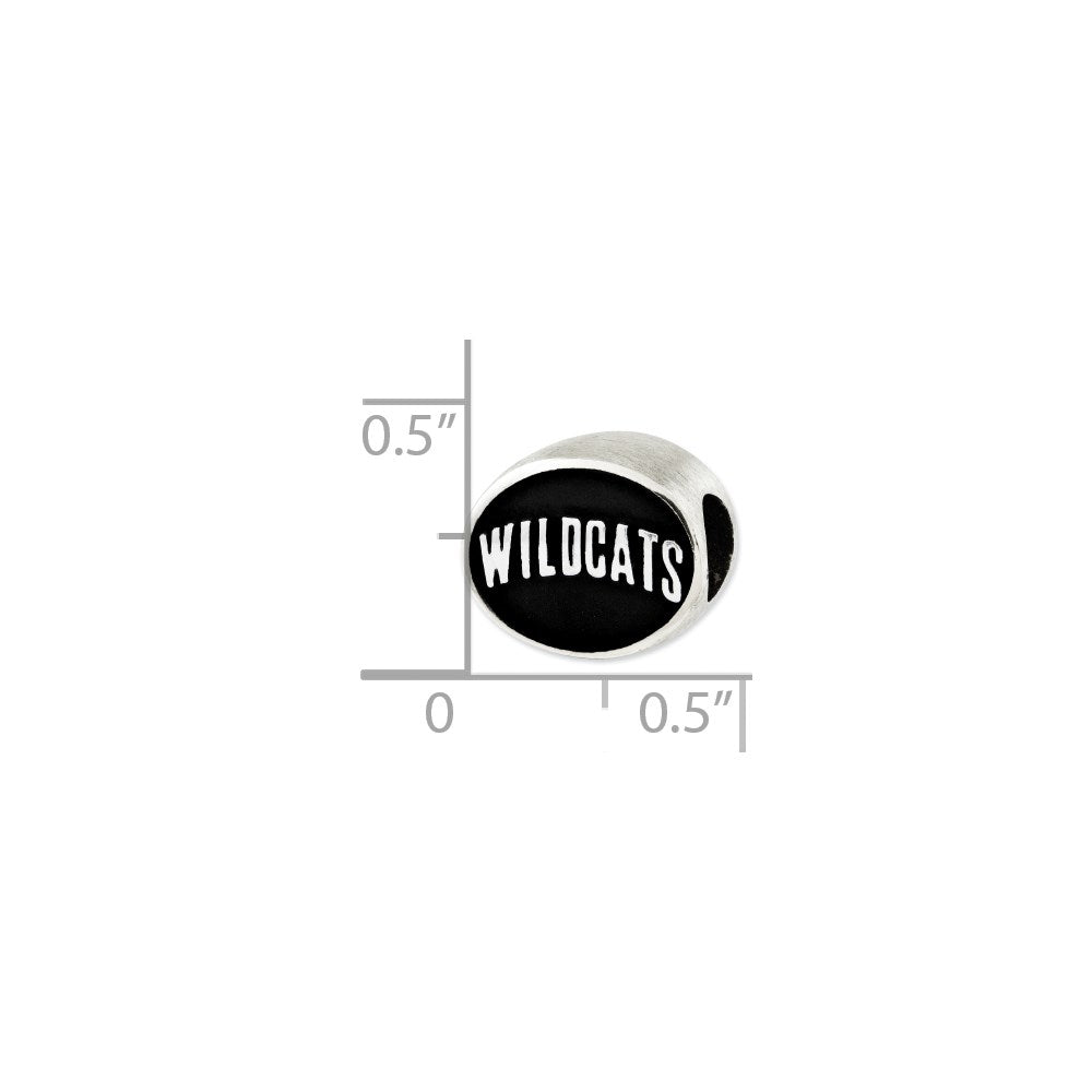 Sterlingsilber Antikisiert Villanova University Collegiate Perle