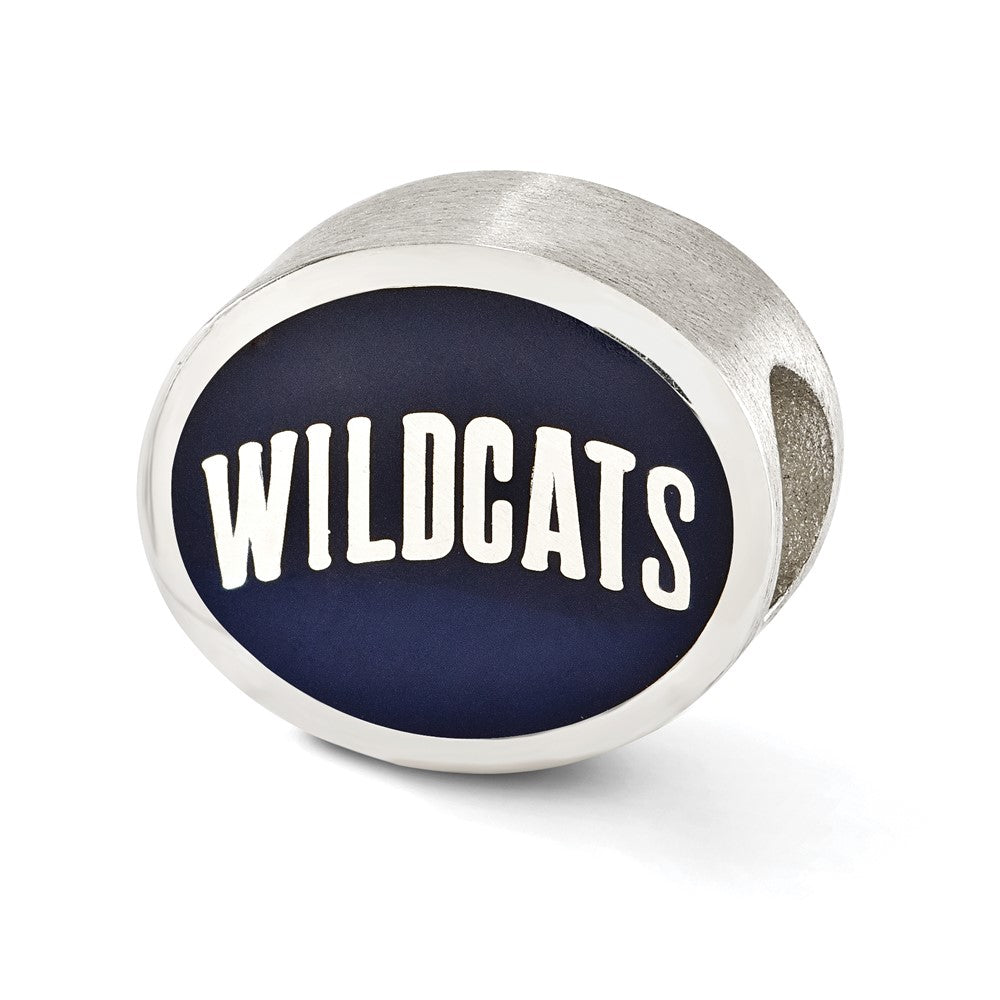 Sterlingsilber Emailliert Villanova University Collegiate Perle