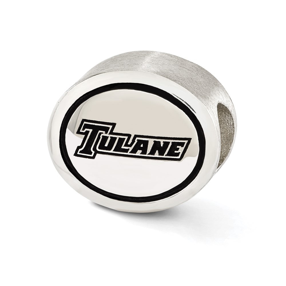 Sterlingsilber Antikisiert Tulane University Collegiate Perle