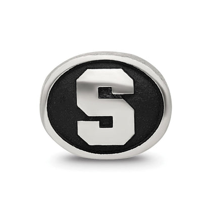 Sterlingsilber Antikisiert Syracuse University Collegiate Perle
