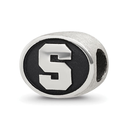 Sterlingsilber Antikisiert Syracuse University Collegiate Perle