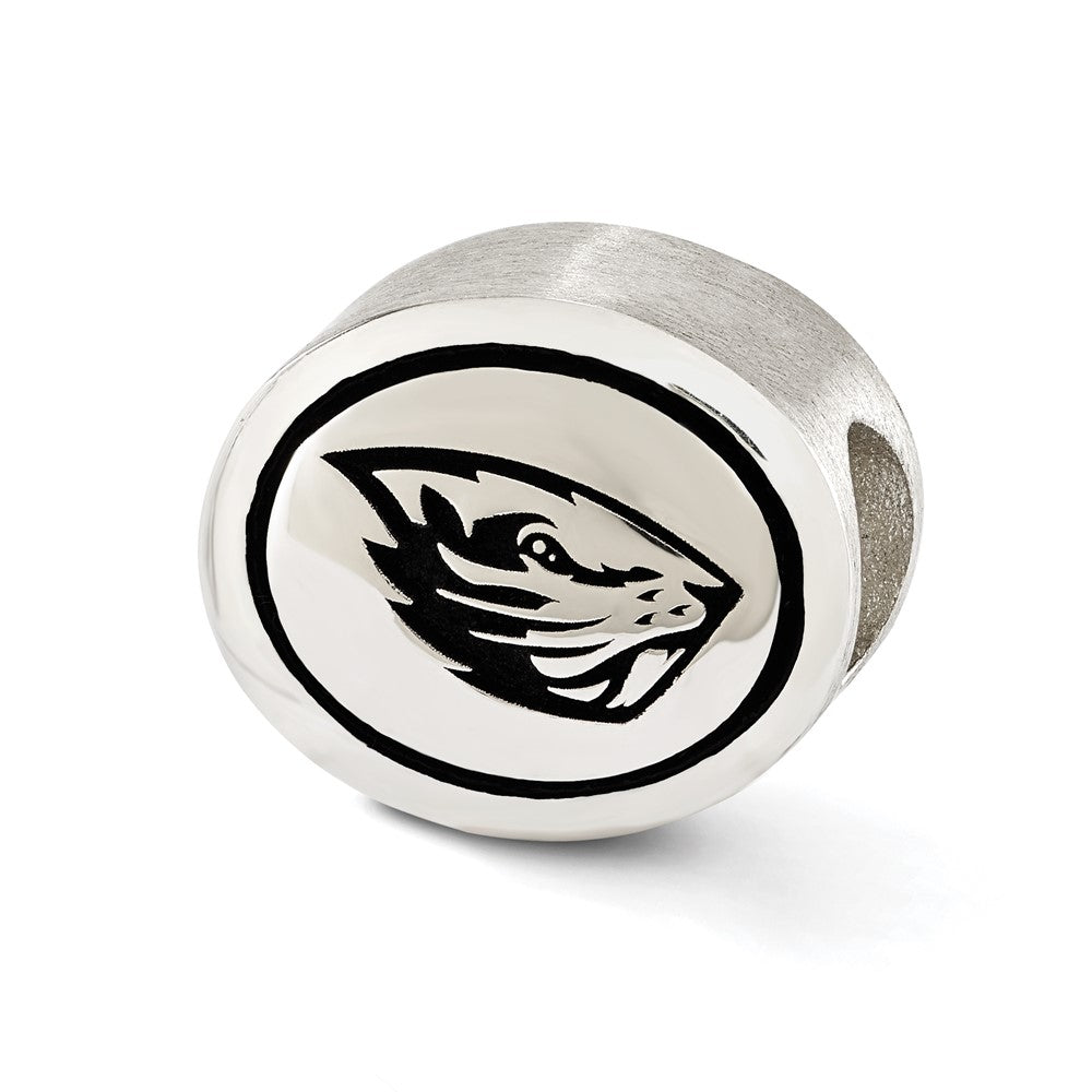 Sterlingsilber Antikisiert Oregon State University Collegiate Perle